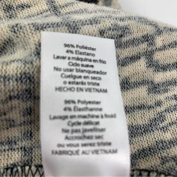 LuLaRoe Sarah Cardigan Open Front Long Duster Black Tan Beige Size Small NWT - Picture 6 of 9